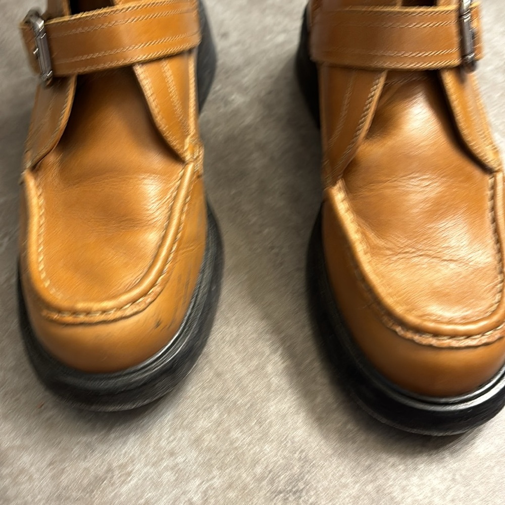 Free People Isla Moto Boots Camel - Picture 12 of 12